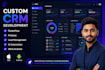 build a custom CRM app using flutterflow and firebase