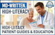 create empathetic health content for patient education