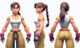 3d low poly character, 3d game animation, rigging, unreal engine game, unity ue5