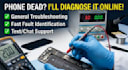 troubleshoot and provide mobile phone repair solutions