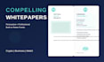 write crypto and design blockchain whitepaper, nft and crypto white paper