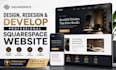 design, redesign, and develop a professional squarespace website