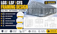 design lgs framing, steel trusses, modular pods and calcs