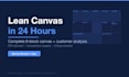 create a lean canvas for your startup or business idea