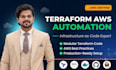 setup production ready aws infrastructure with terraform modules