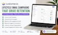 create customer,io email template lifecycle email campaign retention emails