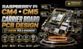 design raspberry pi cm4 cm5 carrier board pcb design