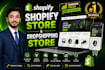 create a branded shopify dropshipping store