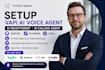 setup vapi ai voice agent ai receptionist ai calling agent dentist plumber hvac