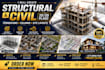 create structural and civil 2d, 3d plans, foundations, columns, site layout