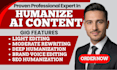 humanize ai content with natural, engaging, human like editing