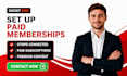 setup ghost membership ghost paid subscription ghost cms website ghost