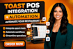 toast pos integration, pos automation, CRM delivery app integration