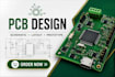 pcb circuit design, schematic, pcb layout hardware development pcb board design