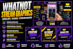 create whatnot overlays, scenes, and stream graphics