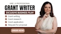 write grant proposal writing, grant research, application, start up