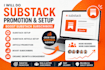 do substack promotion setup substack article  boost substack subscribers