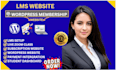 develop wordpress membership website, lms website