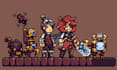 custom pixel art characters, pixel sprites, and game character design