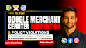 fix google merchant center suspension