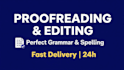 proofread and edit your french text perfectly