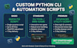 develop a custom python cli script, mini game, or automation tool