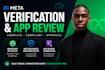 verify your meta business account, setup bm, whatsapp API and app review setup