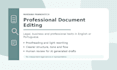 edit and proofread legal documents
