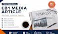 write eb1 media articles press releases and uscis evidence