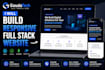 build a responsive full stack website