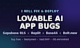 fix lovable ai website, saas mvp, lovable dev, lovable app bugs, supabase rls