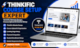 thinkific course setup thinkific website design and thinkific course upload