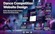 design a dance competition website, dance contest website, dance event register