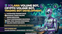 develop solana volume bot, crypto volume bot, crypto trading bot