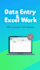 convert PDF to excel with 100 percent accurate manual data entry in 24 hours