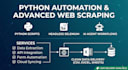 build custom python automation scripts and web scrapers