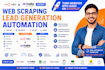 build n8n web scraping automation ai lead generation zapier makecom workflows