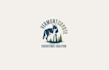 design save america native dog logo