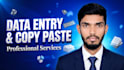 do data entry accurate and quickly