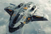 design spaceship, sci fi illustration and sci fi art