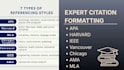 format your research paper in apa, harvard, and ieee styles