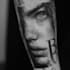 create a cute minimalistic line art tattoo design