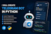 create a telegram bot in python