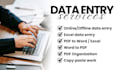 handle simple and accurate data entry tasks
