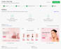do cosmetics website  design
