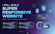 build a responsive website using HTML CSS and javascript