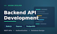 build a rest API backend with nodejs, express and postgresql