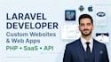 develop a custom website in PHP laravel as full stack laravel developer