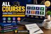 create professional video courses and lectures on any topic