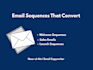 do a 5 sales email sequence copywriting